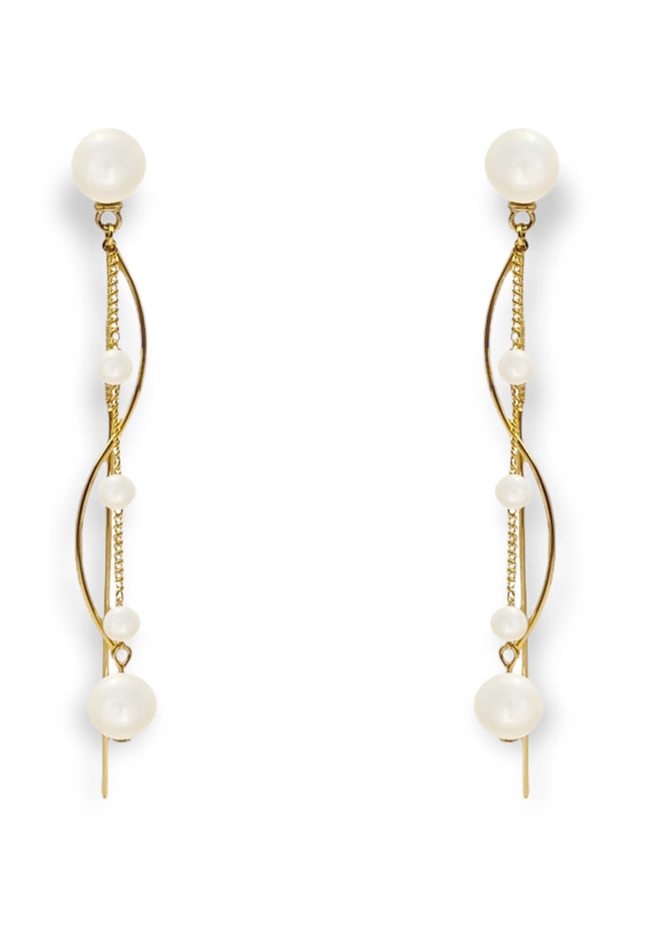 Madalyn Pearl Drop Earrings